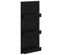 Magazine Rack with Shelf with Storage Engineered Wood Holder Organizer vidaXL
