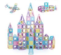 Magblock Magnetic Building Blocks,103 PCS Magnetic Tiles Set Magnet Toy for Kids Educational Construction Toys for 3 4 5 6 Years Old Boys and Girls