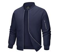 MAGCOMSEN Mens Flight Jackets Mens Soft Shell Warm Jackets Mens Spring Casual Jackets Mens Hiking Tactical Jackets