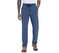 MAGCOMSEN Mens Quick Dry Hiking Pants Lightweight Outdoor Trousers Breathable Stretch Athletic Tracksuit Bottoms with Zip Pockets