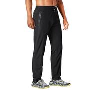 MAGCOMSEN Men's Tracksuit Bottoms Lightweight Walking Hiking Trousers Stretch Athletic Casual Joggers with Zip Pockets