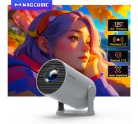 Magcubic Projector 4K Android 11 HY300 Pro Wifi6 290ANSI Allwinner H713 BT5.0 1080P 1280*720P Cinema Outdoor portable Projetor