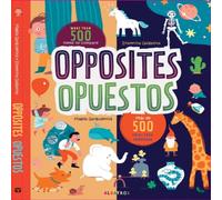 Magda Gargulakova Opposites - Opuestos Hardback Book Magda Gargulakova Multicolor