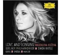 MAGDALENA KOZENA - LOVE AND LONGING CD NEW RAVEL/DVORAK/MAHLER