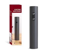 MAGDEN Electric Wine Opener, Battery Operated Wine Bottle Opener, Cordless Automatic Corkscrew, Fast Cork Removal, One Click Button, Gift for Wine Lovers, Kitchen Bar Party Restaurant, Black