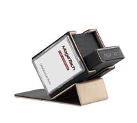 Mage Tech Adventurer [Champion] 60-Card Solution - Avatar Holder + Pocket Dice Box with Life Tracker - Rugged, Expandable - MTG Standard/LOR/PTCG- Black/Pale Gold