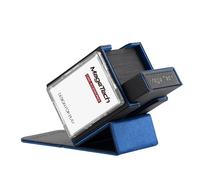 Mage Tech Adventurer [Champion] 60-Card Solution - Avatar Holder + Pocket Dice Box with Life Tracker - Rugged, Expandable - MTG Standard/LOR/PTCG - Black/Blue