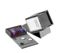 Mage Tech Adventurer [Champion] 60-Card Solution - Avatar Holder + Pocket Dice Box with Life Tracker - Rugged, Expandable - MTG Standard/LOR/PTCG- Black/Grey