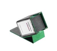Mage Tech Adventurer [Hero] Modular Deck Box - Holds 99 Double-Sleeved Cards - Includes Avatar Holder - Ultra-Rugged, Expandable Design - MTG Commander/EDH & More - Black/Green
