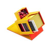 Mage Tech Card Deck Box for MTG Commander - Patented Design, Commander Display, Fits 100 Double-Sleeved Cards, 35pt Card Brick & Dice Tray - Rally