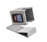 Mage Tech Commander Deck Box Lite - Card Display with Snap Card Holder & Removable Cover, Fits 100+ Single-Sleeved Cards, Ideal for MTG, PTCG, OPCG, SWU & More (Grey)