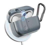 MAGEASY Design for AirPods Pro 2 Case Cover - Rugged AirPods Pro Case with Lock | Work with Cable, Official Apple Watch & MagSafe Charging | Include Carabiner - Odyssey