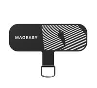 MAGEASY Phone Tether Tab - Cell Phone Lanyard Tab, Phone Lanyard Patch, Replacement Part for Fully Covered Phone Cases, Crossing, Universal