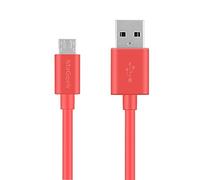 MaGeek® 6ft / 1.8m Premium Extra Long Micro USB to USB Cable High Speed USB 2.0 A Male to Micro B for Samsung, HTC, Sony, Motorola, LG, Google, Nokia and More (Pink)