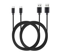 MaGeek USB C Charger Cable 3m, Super Long (2-Pack, 3.0 Meter) USB-C Data Cable for Samsung Galaxy S24,S23,S22,S21,S20,A90,A80,A70,A54,A53, Note 20, Xiaomi, Redmi, Honor, Google (Black)