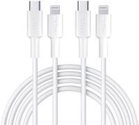 MaGeek USB C to Lightning Cable 3m, 2-Pack 3.0 14/13/12/11/X/XS/8