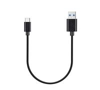 MaGeek USB Type C Cable, (0.3m / 1ft) Short USB-C to USB 3.0 Cable for Galaxy S8, S8+, MacBook, Nintendo Switch, Sony XZ, LG V20 G5 G6, HTC 10 and More(Black)