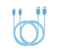 MaGeek USB Type C Cable, (2-Pack) (1.8m / 6ft) Extra Long USB C to USB 2.0 Cables for Samsung Galaxy S8,S8 Plus, Nexus 6P, LG G6, new MacBook, Google Pixel XL,OnePlus2 and more (Blue)
