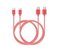 MaGeek USB Type C Cable, (2-Pack) (1.8m / 6ft) Extra Long USB C to USB 2.0 Cables for Samsung Galaxy S8,S8 Plus, Nexus 6P, LG G6, new MacBook, Google Pixel XL,OnePlus2 and more (Pink)