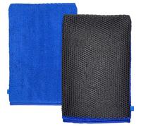 Mageeki 2 Pack Clay Mitt, Microfiber Clay Bar for Car Detailing, Reusable Clay Bar Glove Clay Towel, Scratch-Free Safe Clay Eraser Mitt for Cars Paint Polishing