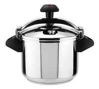 MAGEFESA 01OPINORE06-Traditional Pressure Cooker Model INOXTAR 6L, Metal, Black/Stainless Steel