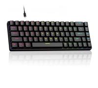 MageGee 60% Rapid Trigger Magnetic Switch Keyboard, Wired 68 Keys Hot Swappable Custom RGB Backlit Gaming Keyboard for Win/PC/MAC, Black