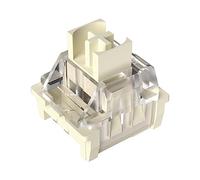 MageGee Gaming White Elephant Customized Linear Keyboard Switches - 110pcs, Pre Lubed 3 Pin 50gf Key Switches for Mechanical Gaming Keyboard