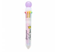 MAGELIYA Creative Cute Candy Color Multi 10 Color Ballpoint Pen Writing School Supplies