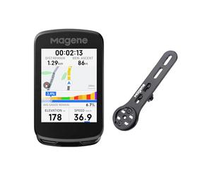 Magene C606 V2 GPS Bike Computer with Aircraft-Grade 7075 Aluminum Integrated Handlebar Mount