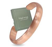 MagEnergy Copper Bracelet for Men Women, 100% Solid Copper Bracelets, Pure, Raw Handmade Copper Cuff Bangles Bracelet