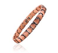 MagEnergy Copper Bracelets for Women, 100% Solid Copper Bracelets, Pure, Raw Handmade Copper Jewelry Gifts, 8.58 inch, Copper, no gemstone