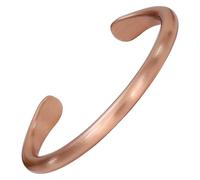 MagEnergy Cuban Link Chain for Men Women, 22"/24" Length Copper Mens Chain Miami Cuban Necklace Hip Hop Jewelry Gift, Send Gift Box（12mm width-Copper,22"