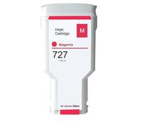 Magenta F9J77A 727 Ink Cartridges High Yield Replacement for HP DesignJet F9J77A Ink Cartridges Compatible for HP DesignJet T920 T930 T1500 T1530 T2500 T2530 Printer,300ml