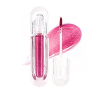 Magenta Raspberry Pink Lip Gloss, 3D Hydrating Non-Sticky Bold Glitter Glam Party Lipgloss (07#)