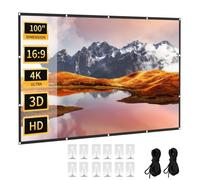 MageScreen 70 Inch 16:9 Portable Projector Screen with Stand