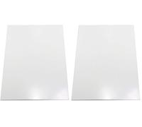 MagFlex® A4 Flexible Gloss White Magnetic Sheet for Creating Magnetic Artwork, Signs or Displays (Pack of 2)