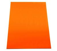 Magflex A4 Flexible Magnetic Sheet - Matt Orange (1 Sheet)