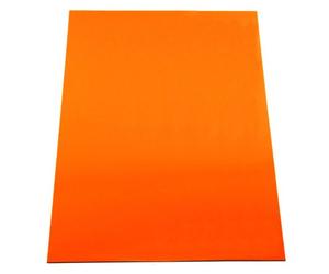 MagFlex® A4 Flexible Matt Orange Magnetic Sheet for Creating Magnetic Artwork, Signs or Displays - Pack of 10