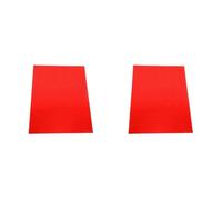MagFlex® A4 Flexible Matt Red Magnetic Sheet for Creating Magnetic Artwork, Signs or Displays (Pack of 2)