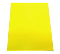 MagFlex® A4 Flexible Matt Yellow Magnetic Sheet for Creating Magnetic Artwork, Signs or Displays - Pack of 10