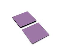 MagFlex® Flexible Gloss Purple Dry-Wipe Magnetic Sheet for Creating Scrumboards, Removable and Changeable Labels - 75mm x 75mm - Pack of 5