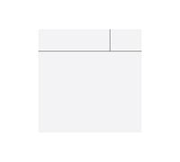 MagFlex® Flexible Gloss White Dry-Wipe Scrumboard Magnet for Creating Removable and Changeable Labels - 75mm x 75mm - Pack of 50