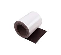 MagFlex® Flexible Gloss White Magnetic Sheet for Creating Magnetic Pictures, Artwork, Signs or Displays - 150mm Wide - 5m Length