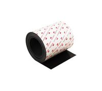 Magflex Flexible Magnetic Sheet With 3M Self Adhesive For Creating Magnetic Pictures, Artwork, Signs Or Displays - 1M Length