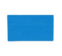 MagFlex® Flexible Magnetic Sheet with Gloss Blue Dry-Wipe Surface for Creating Scrumboards, Removable and Changeable Labels - 140mm x 80mm x 0.85mm - Pack of 5