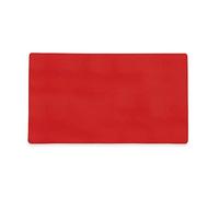 MagFlex® Flexible Magnetic Sheet with Gloss Red Dry-Wipe Surface for Creating Scrumboards, Removable and Changeable Labels - 140mm x 80mm x 0.85mm - Pack of 5