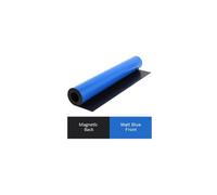 Magflex Flexible Matt Blue Magnetic Sheet For Creating Magnetic Pictures, Artwork, Signs Or Displays - 620mm Wide - 1M Length