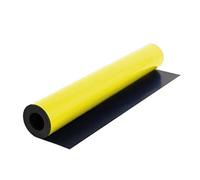 Magflex Flexible Matt Yellow Magnetic Sheet For Creating Magnetic Pictures, Artwork, Signs Or Displays - 620mm Wide - 1M Length