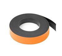 MagFlex® Lite Flexible Matt Orange Magnetic Gridding Tape for Whiteboards, Noticeboards or Filing Cabinets - 25mm Wide - 5m Length