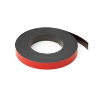 Magflex Lite Flexible Matt Red Magnetic Gridding Tape For Whiteboards, Noticeboards Or Filing Cabinets - 12.7mm Wide - 5M Length